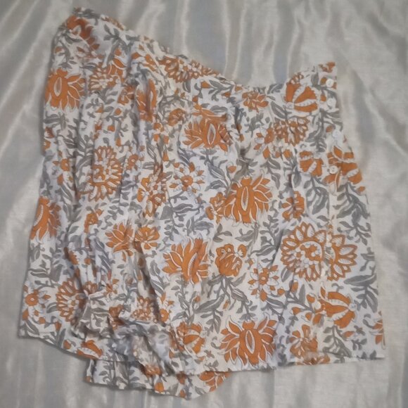 Rachel Zoe women's top sizeM parsley babydoll milkmaid regency long sleeves - Picture 3 of 8